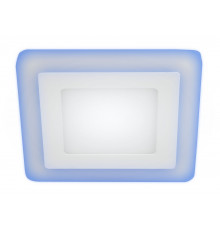 Светильник св. кв.с подсветкой  ЭРА  6W 220V 4000K  LED 4-6BL  цб-00000757