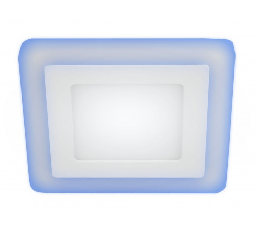 Светильник св. кв.с подсветкой  ЭРА  6W 220V 4000K  LED 4-6BL  цб-00000757