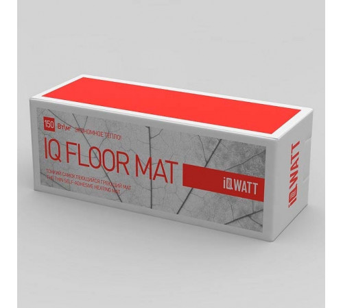 Мат греющий IQ FLOOR MAT (150 Вт/м2) 8,0 m2