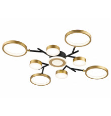Люстра 10206/9 LED*97W Black/Gold