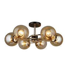 Люстра 653/6P E27*60W Gold/Black