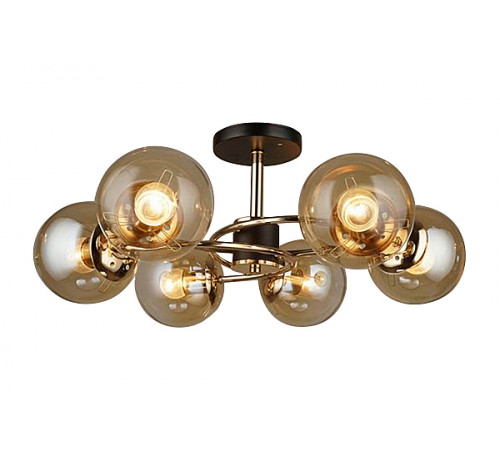 Люстра 653/6P E27*60W Gold/Black Люстра 653/6P E27*60W Gold/Black