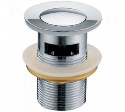 Донный клапан TERMA 10104 с маленькой кнопкой chrome TERMA CLICK-CLACK Донный клапан TERMA 10104 с маленькой кнопкой chrome TERMA CLICK-CLACK