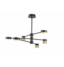 Люстра 10246/6 LED*56W Black/Gold