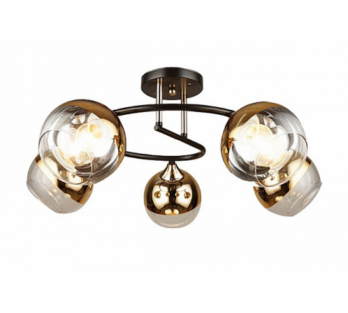Люстра 1115/5PL E27*60W Gold/Black Люстра 1115/5PL E27*60W Gold/Black