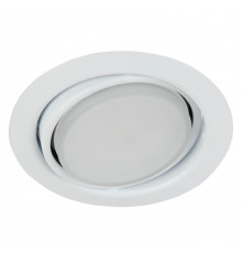 Светильник точечный  KL35 A GX53  220V 13W белый поворотный (WH) СПЕЦЦЕНА