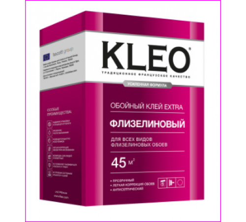 Клей обойный EXTRA 45 0,32кг Флизелин KLEO Клей обойный EXTRA 45 0,32кг Флизелин KLEO