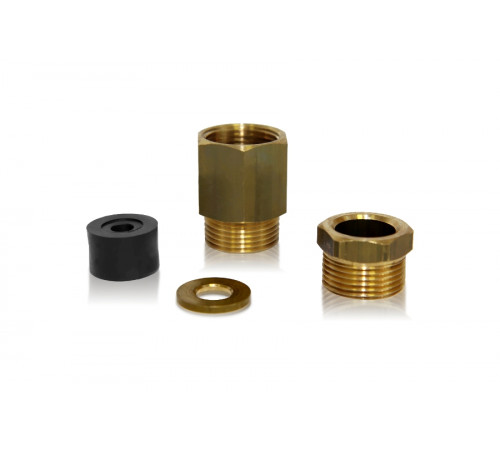 Герметичная муфта IQ FITTING с двойной резьбой 3/4 - дюйма д/монтажа