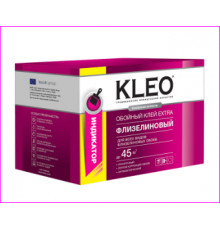 Клей обойный EXTRA 45 с индикатором 0,32кг Флизелин KLEO