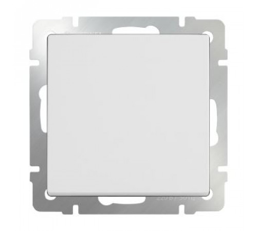 Выключатель 1-клавишный проходной WL01-SW-1G-2W/W1112001 (белый) 028644/051111