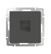 Телефонная розетка RJ-11/ WL07-RJ-11 (серо-коричневый)