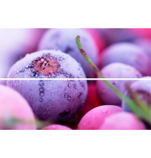Панно Beveled Tile Frozen berries стекло 20*30 СТОП ЦЕНА
