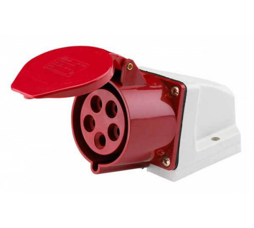 Розетка 115 стационарн. 3P-PE-N 16А 380В IP44