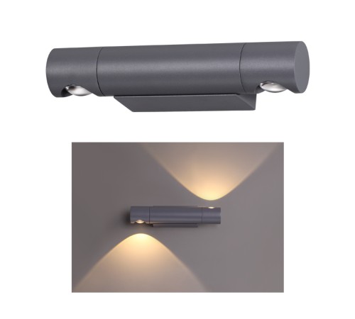 Уличный свет 358089 NT19 228 темно-серый Ландшафтный IP54 LED 3000K 11W KAIMAS