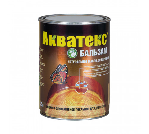 Масло Акватекс-бальзам дуб 0,75л