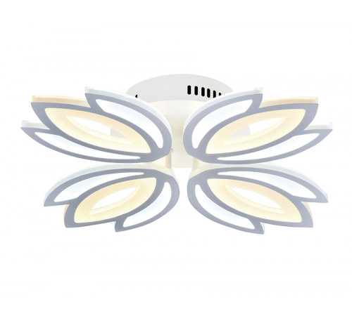 Люстра FA455/4 WH 80W 3000K/6400K 530*530*90 белая ( без ПДУ) Люстра FA455/4 WH 80W 3000K/6400K 530*530*90 белая ( без ПДУ)