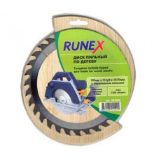 Диск пильный 551012 по дереву 200*36зуб*32/30мм Runex