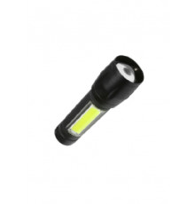 Фонарь Космос ручн. Ас1011Lith 1св/д ХРЕ 3W+СОВ1W.140lm+70lm.черн.з/у micro US 774952