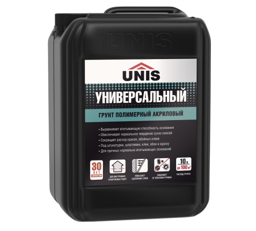 Грунтовка универсальная 'ЮНИС' 10 л (75)