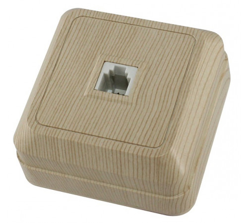 Розетка TФ о/у  IP20, сосна TDM SQ1801-0057 СПЕЦЦЕНА