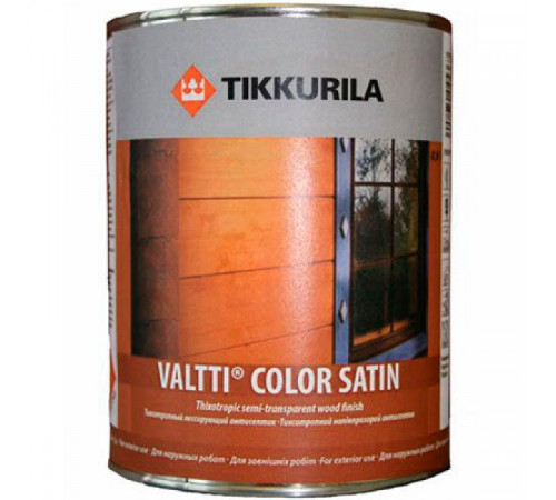 Антисептик Tikkurila лессирующий Valtti Color Satin 9 л