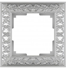 Рамка на 1 пост WL07-Frame-01 (жемчужный) Antik 031782