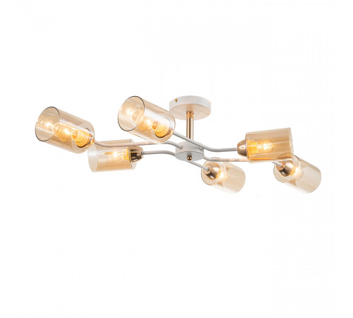 Люстра 1131/6Р E27*60W White/Gold Люстра 1131/6Р E27*60W White/Gold