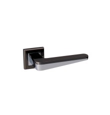 Ручка дверная ESPADA Q321 (BLACK NIKEL/CHROME)