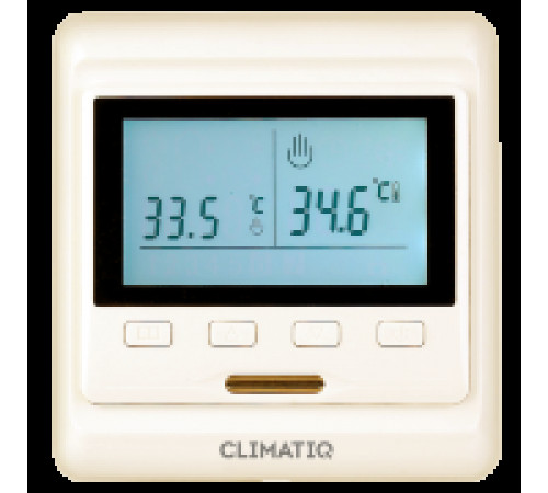 Терморегулятор электронный CLIMATIQ РT слоновая кость Терморегулятор электронный CLIMATIQ РT слоновая кость