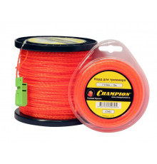 Леска тримерная CHAMPION Twist Square DUO 3,0*28, витой квадрат C5060