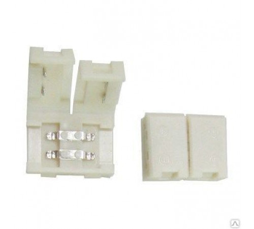 Коннектор зажим 2-конт 8мм SMD3528 Ecola SC28SCESB (440735)