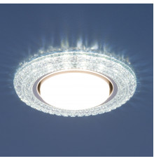 Светильник точечный  3030 GX53 LED  прозрачный  (CL)