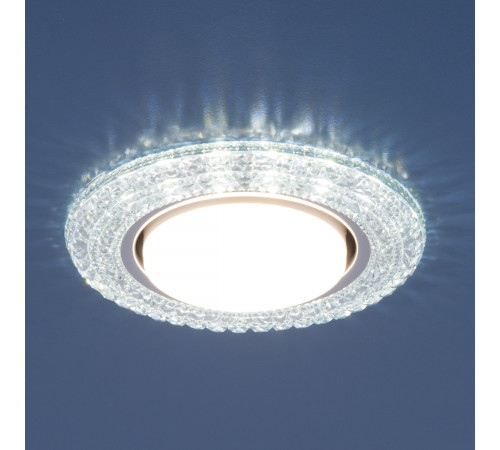 Светильник точечный 3030 GX53 LED прозрачный (CL) Светильник точечный 3030 GX53 LED прозрачный (CL)