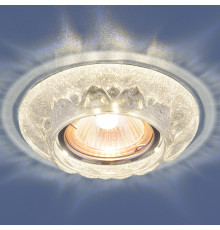 Светильник точечный  7249 MR16 LED серебряный блеск (SL )  СТОП