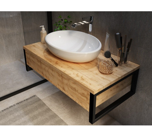 Тумба GRUNGE LOFT 70П 1 в.я.Дуб Вотан 9403609009