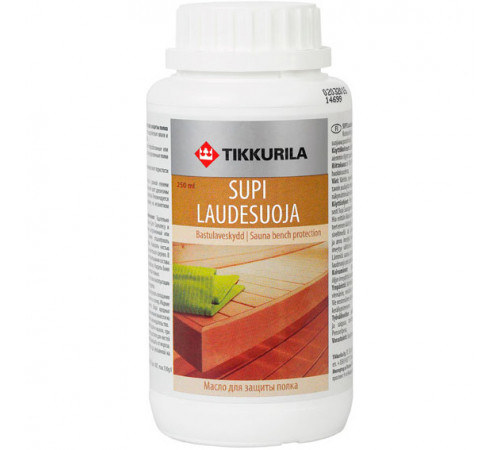 Масло Tikkurila парафиновое Supi Laudesuoja для полков 0,25л