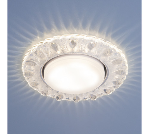 Светильник точечный 3026 GX53 LED прозрачный (СL) Светильник точечный 3026 GX53 LED прозрачный (СL)