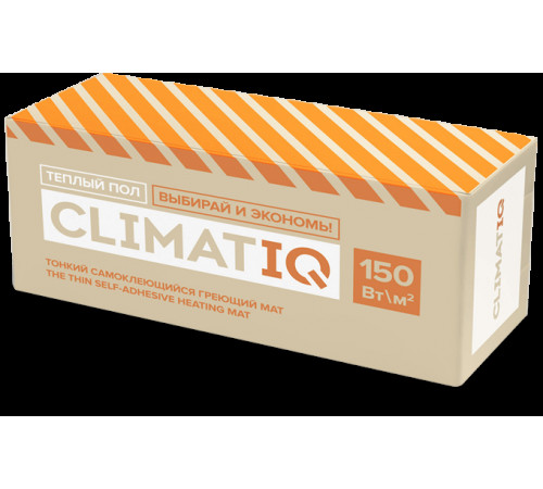 Мат греющий CLIMATIQ MAT (150 Вт/м2) 3,0 m2 Мат греющий CLIMATIQ MAT (150 Вт/м2) 3,0 m2