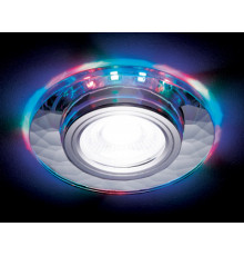 Светильник точечный S211 CH/RG (LED RGB) хром/прозрачный MR16+3W СПЕЦЦЕНА