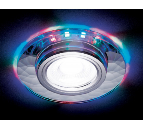 Светильник точечный S211 CH/RG (LED RGB) хром/прозрачный MR16+3W СПЕЦЦЕНА Светильник точечный S211 CH/RG (LED RGB) хром/прозрачный MR16+3W СПЕЦЦЕНА