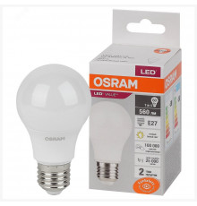 Лампа Osram светод. 7W E27 3000K 560Лм груша LED VANCE 4058075577893