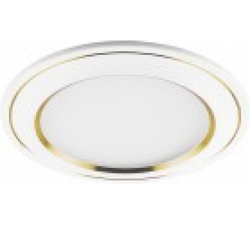 Светильник св. кр. белый/золото ЭРА  7W 4000K   KL LED 15-7 WH/GD СПЕЦЦЕНА