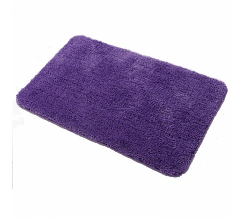 Коврик мягкий Purple для ванной комнаты 50*80 см, цвет фиолетовый А43-70
