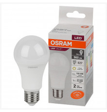 Лампа Osram светод. 12W E27 3000K 960Лм груша LED VANCE 4058075578975