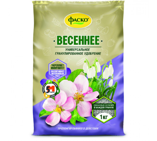 Удобрение Весеннее 1кг. Фаско Удобрение Весеннее 1кг. Фаско