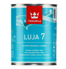 Краска Tikkurila воднодисперсионная Luja 7 База А матовая 0,9л с противоплесн.компл.