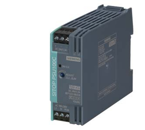 Блок питания стабилизированный вход: ~120-230 В выход: =24 В1,3 A SITOP PSU100C 24 V/1,3 A Блок питания стабилизированный вход: ~120-230 В выход: =24 В1,3 A SITOP PSU100C 24 V/1,3 A