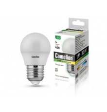 Лампа Camelion светод. шар 5W E27 4500K LED5-G45/845/Е27 (12030)