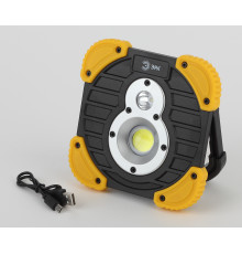 Фонарь ЭРА  PA-801  Практик 10W COB, 3,3 Ач, диммер, IPX6, PowerBank, кор.]