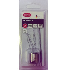 Аэратор SLC® AC CASCADE®, М22*1, внутр. резьба, латунь, хpом, 15 л/мин, блистер 